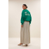 By-bar bibi dictionary big sweater, peacock green